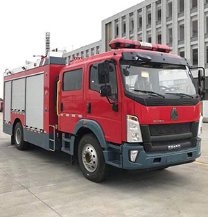 TAZ5166GXFSG60型水罐消防车图片