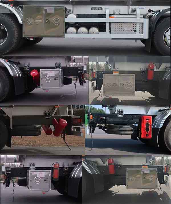 CLY5320GRYB型铝合金易燃液体罐式运输车图片