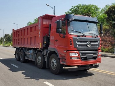 陕汽国六自卸式垃圾车,自卸式垃圾车车型图片