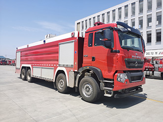 重汽25噸泡沫消防車 CLW5430GXFPM250/HW