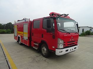 五十铃3.6吨泡沫消防车CLW5100GXFPM35/QL