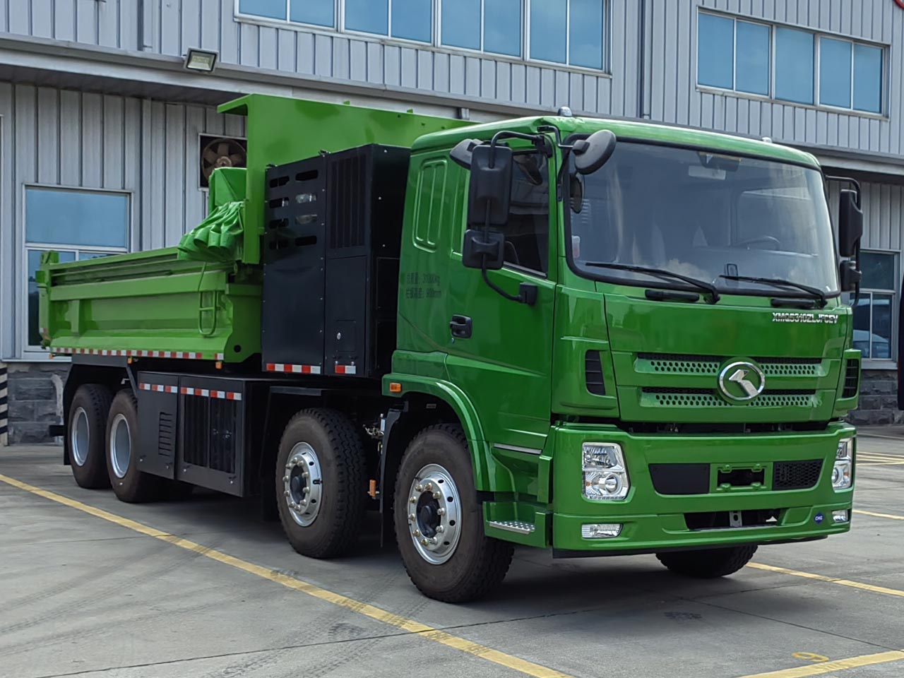 金龙燃料电池自卸式垃圾车图片