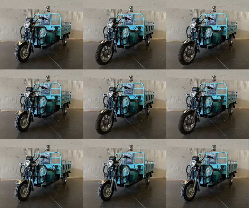 WX1500DZH-19型电动正三轮摩托车图片