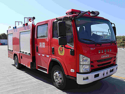 东风8吨水罐消防车图片