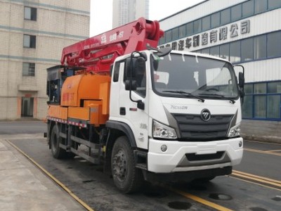 四川小型混凝土泵车图片