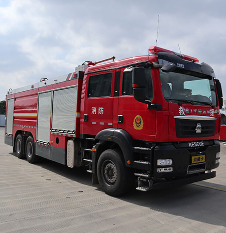 TAZ5316GXFGL120型干粉水联用消防车图片