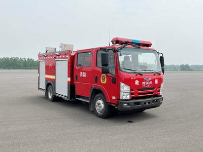 郑州水罐消防车图片