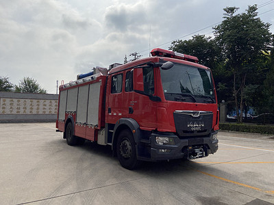 泡沫消防车没电图片