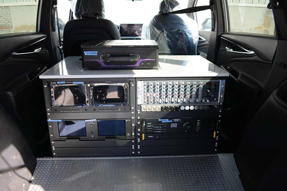 DMT5020XDSEV型纯电动电视车图片