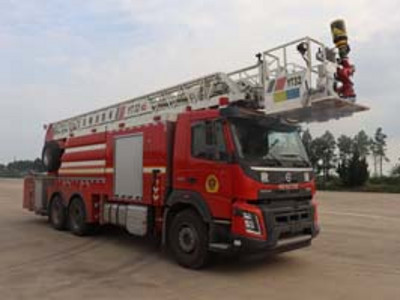 32米的云梯消防车最高能到几层楼图片