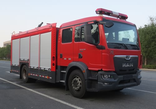 德国曼恩泡沫消防车（7吨）图片