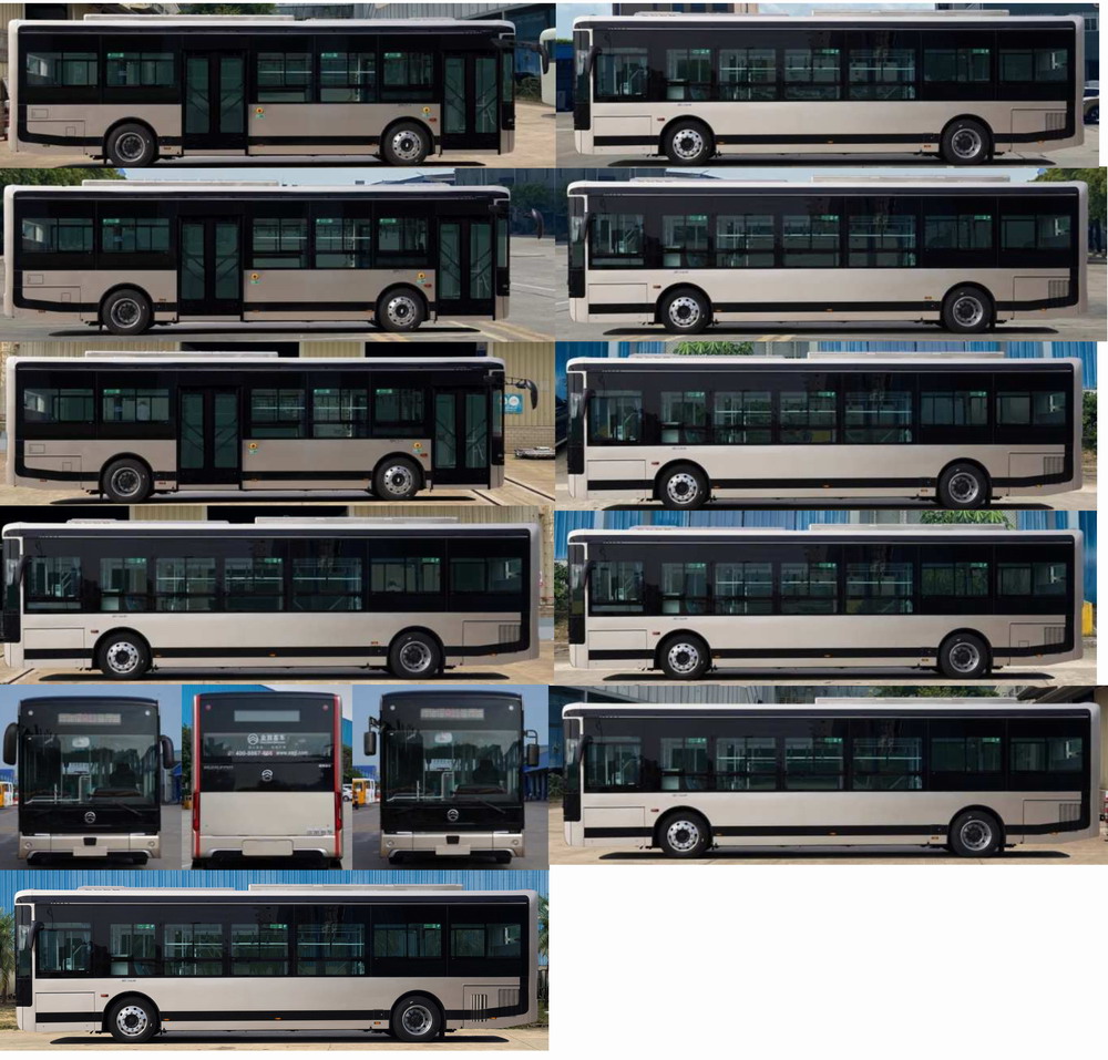 XML6105JEVY0C9型纯电动低入口城市客车图片