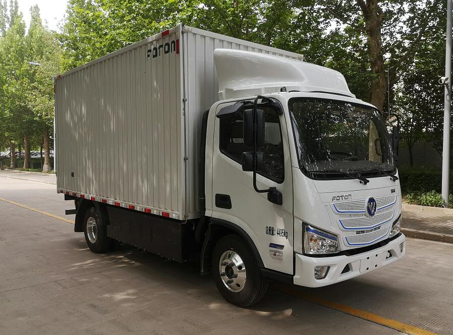 福田燃料电池厢式运输车图片