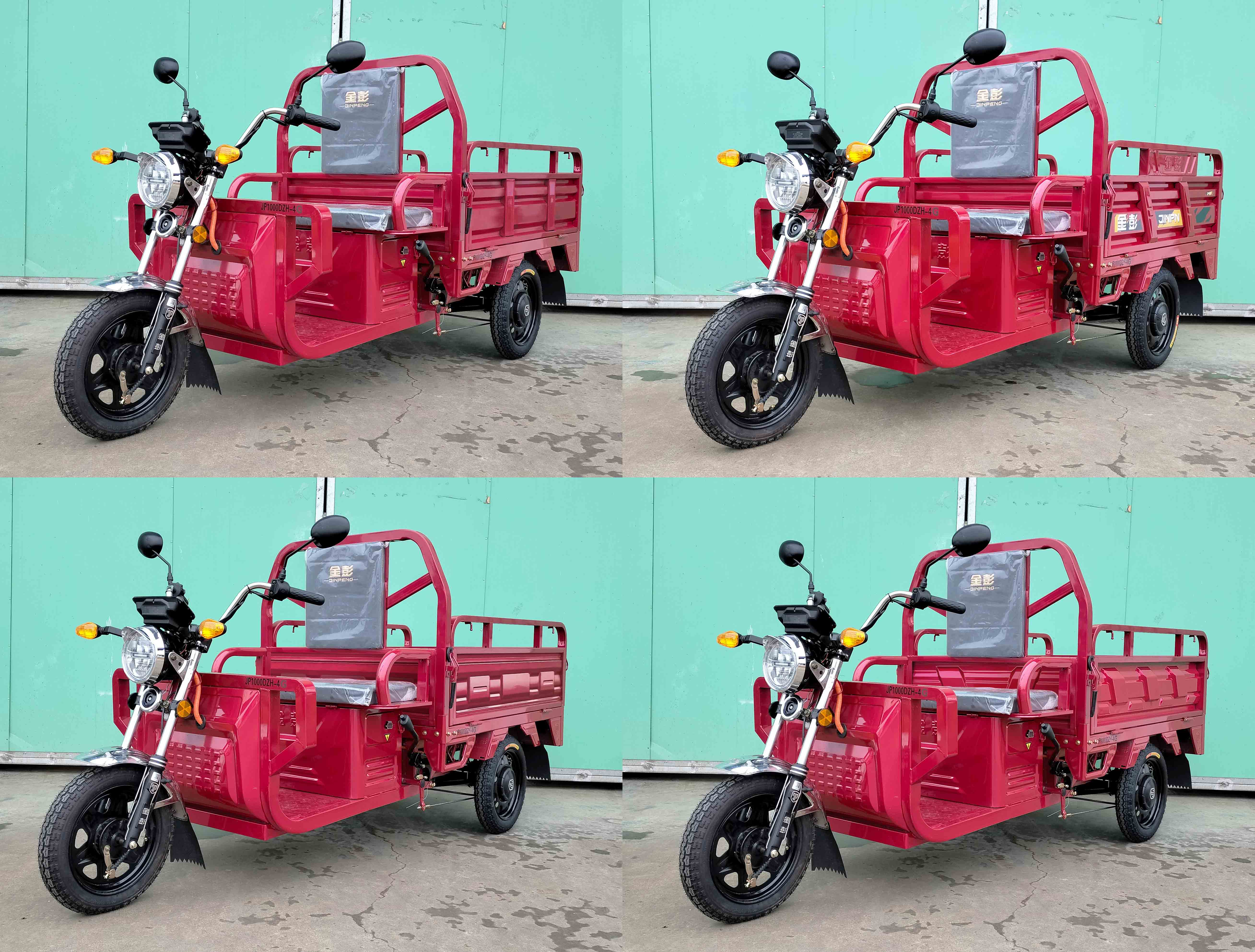 JP1000DZH-4G型电动正三轮摩托车图片