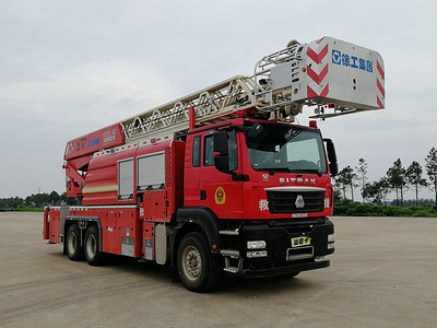 32米的云梯消防车能图片